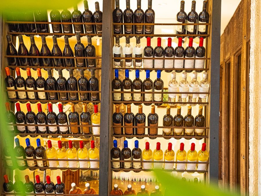 Die Weinwand im ALDAR Münster